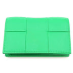 Bottega Veneta Intrecciato Cassette Business Case Green