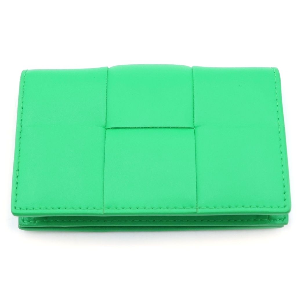 Bottega Veneta Intrecciato Cassette Business Case Green — view 2