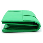 Bottega Veneta Intrecciato Cassette Business Case Green — view 3