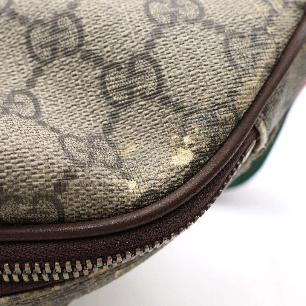 Gucci GG Supreme Courier Sherry Line Belt Bag Beige — view 8