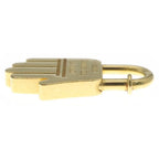 Hermes Cadenacharm Annee de la Hand Motif Charm Gold Keychain — view 4