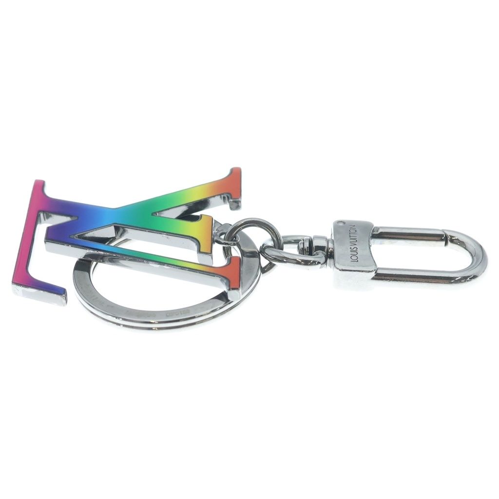 Louis Vuitton Porte Cles LV Rainbow Key Holder Bag Charm Multi Silver — view 3