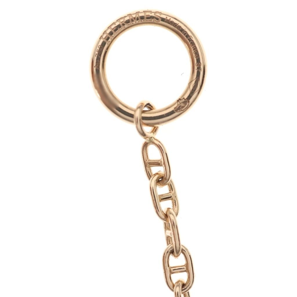 Hermes New Farandole Bracelet TPM Chain Pink Gold 18k — view 5