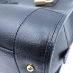 Loewe Amazona 28 Boston Bag Black Leather Gold — view 5