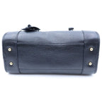 Loewe Amazona 28 Boston Bag Black Leather Gold — view 4