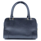 Loewe Amazona 28 Boston Bag Black Leather Gold — view 2