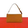 Louis Vuitton Vintage Accessoires Epi Leather Handbag Cipango Gold Brown