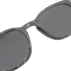 Louis Vuitton LV Signature Square Round Sunglasses Blue Gray Eyewear — view 6