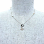 Gucci Double G Necklace Mother of Pearl Silver — view 3