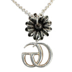 Gucci Double G Necklace Mother of Pearl Silver — view 4