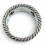 Gucci Interlocking G Flower Ring Silver JP — view 4