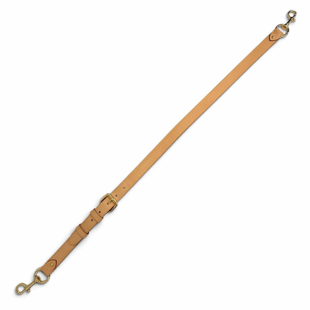 Louis Vuitton Vachetta Leather Shoulder Strap Natural Gold — view 4
