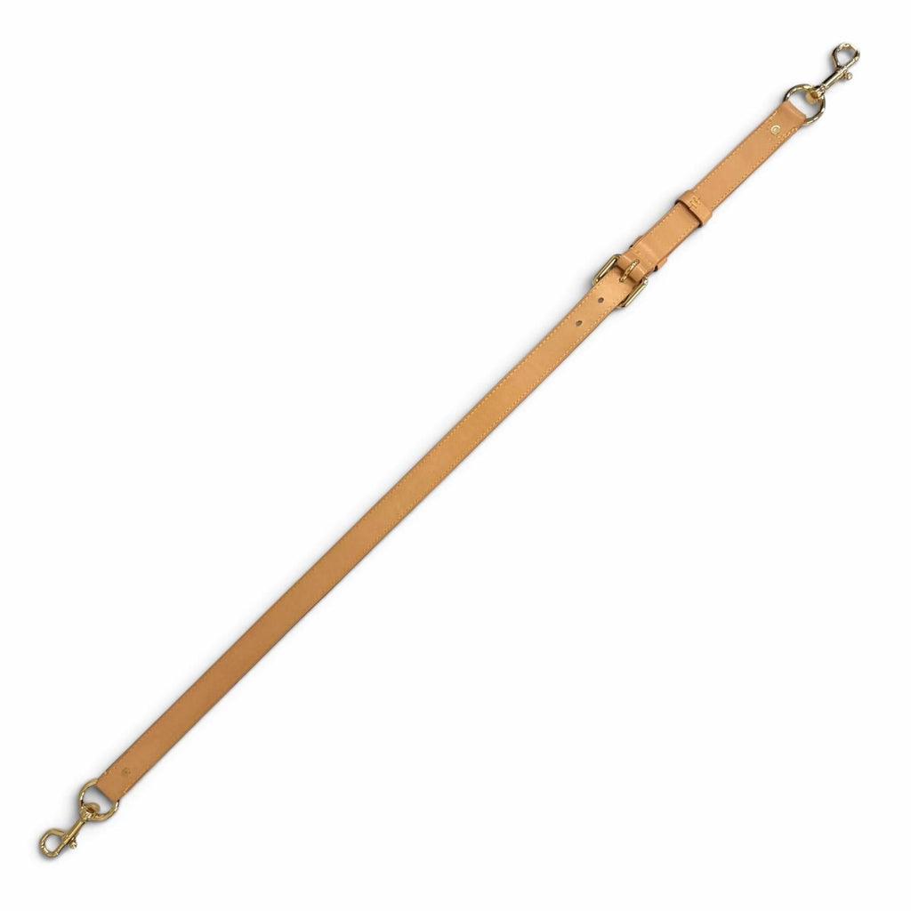 Louis Vuitton Vachetta Leather Shoulder Strap Natural Gold — view 5