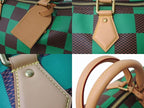 Louis Vuitton Speedy Bandouliere 40 Handbag Damier Pop Green — view 4