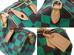 Louis Vuitton Speedy Bandouliere 40 Handbag Damier Pop Green — view 3