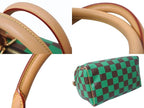Louis Vuitton Speedy Bandouliere 40 Handbag Damier Pop Green — view 5
