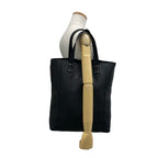 Bottega Veneta Intreccio Mirage Leather Tote Bag Black — view 2