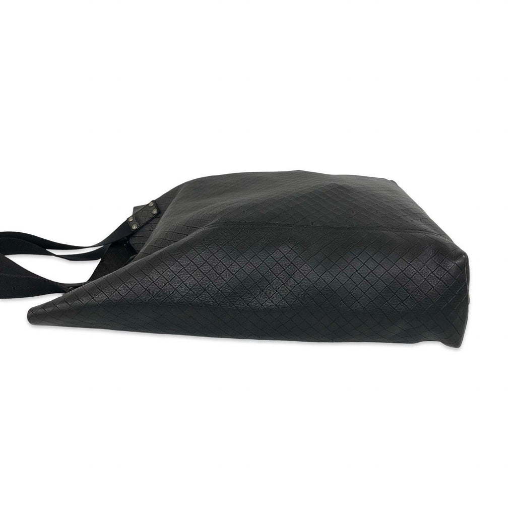Bottega Veneta Intreccio Mirage Leather Tote Bag Black — view 5