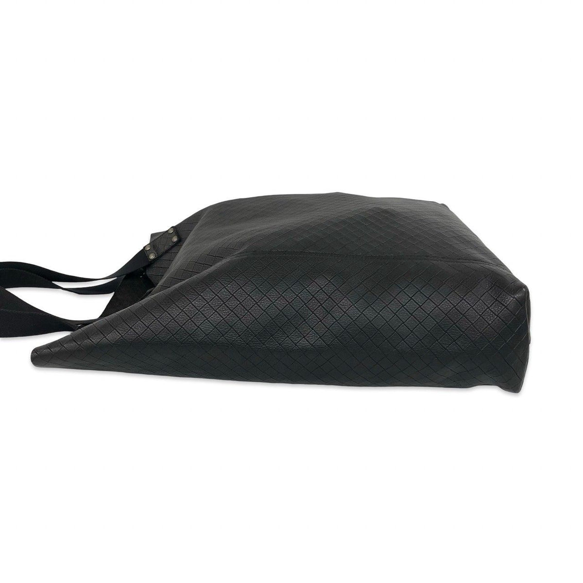 Bottega Veneta Intreccio Mirage Leather Tote Bag Black — view 5