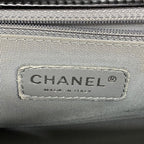 Chanel Shoulder Bag Boy Leather Black Silver — view 5