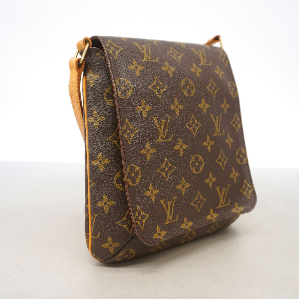 Louis Vuitton Shoulder Bag Monogram Musette Salsa Short Strap Brown — view 2