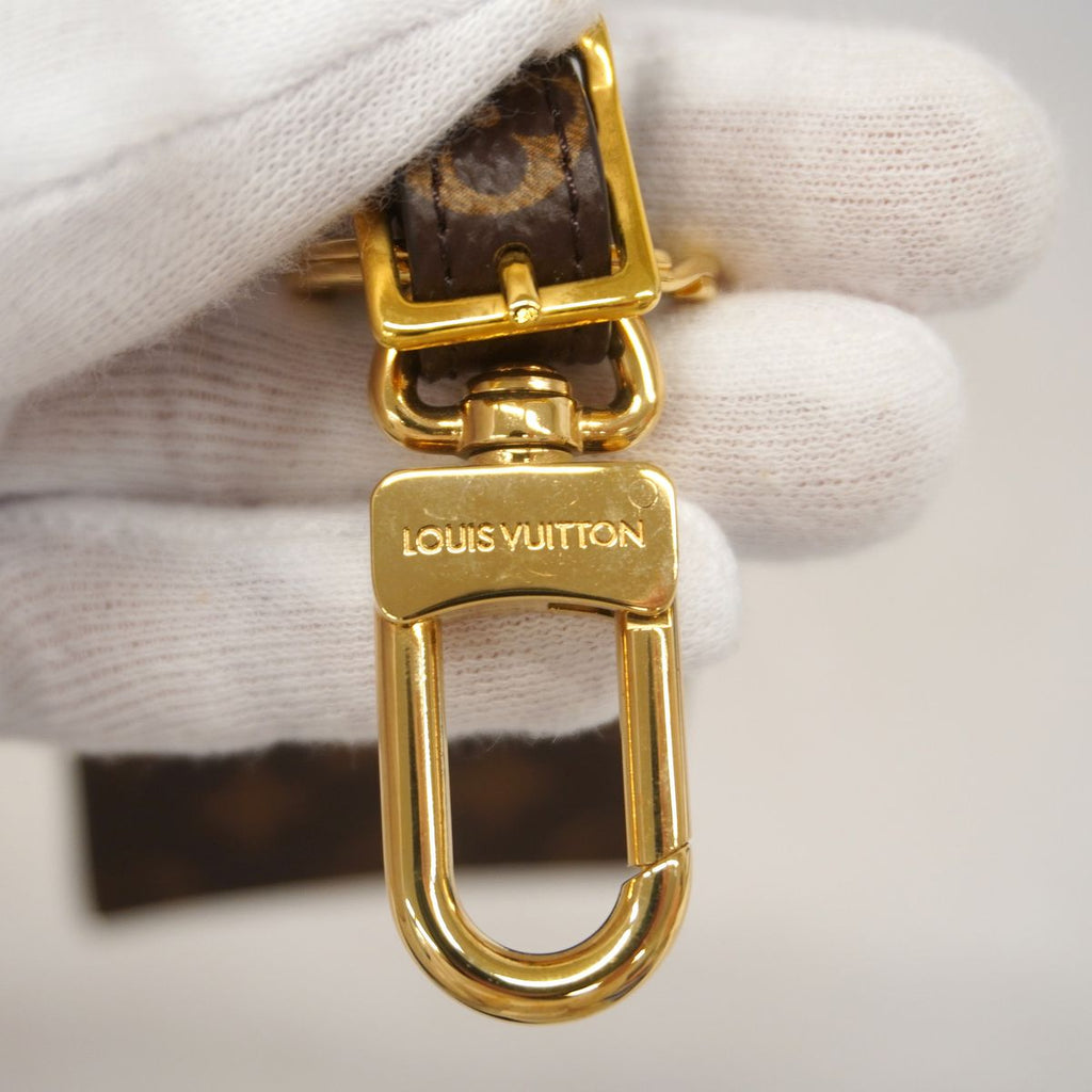 Louis Vuitton Key Holder Charm Monogram Porte Cles Tagarchitetura White Brown — view 3