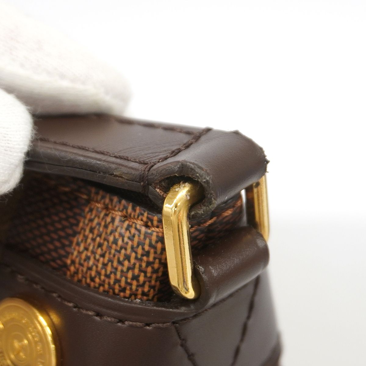 Louis Vuitton Shoulder Bag Damier Duomo Ebene — view 7