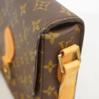 Louis Vuitton Shoulder Bag Monogram Saint-cloud GM Brown — view 7