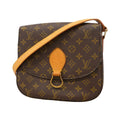 Louis Vuitton Shoulder Bag Monogram Saint-cloud GM Brown