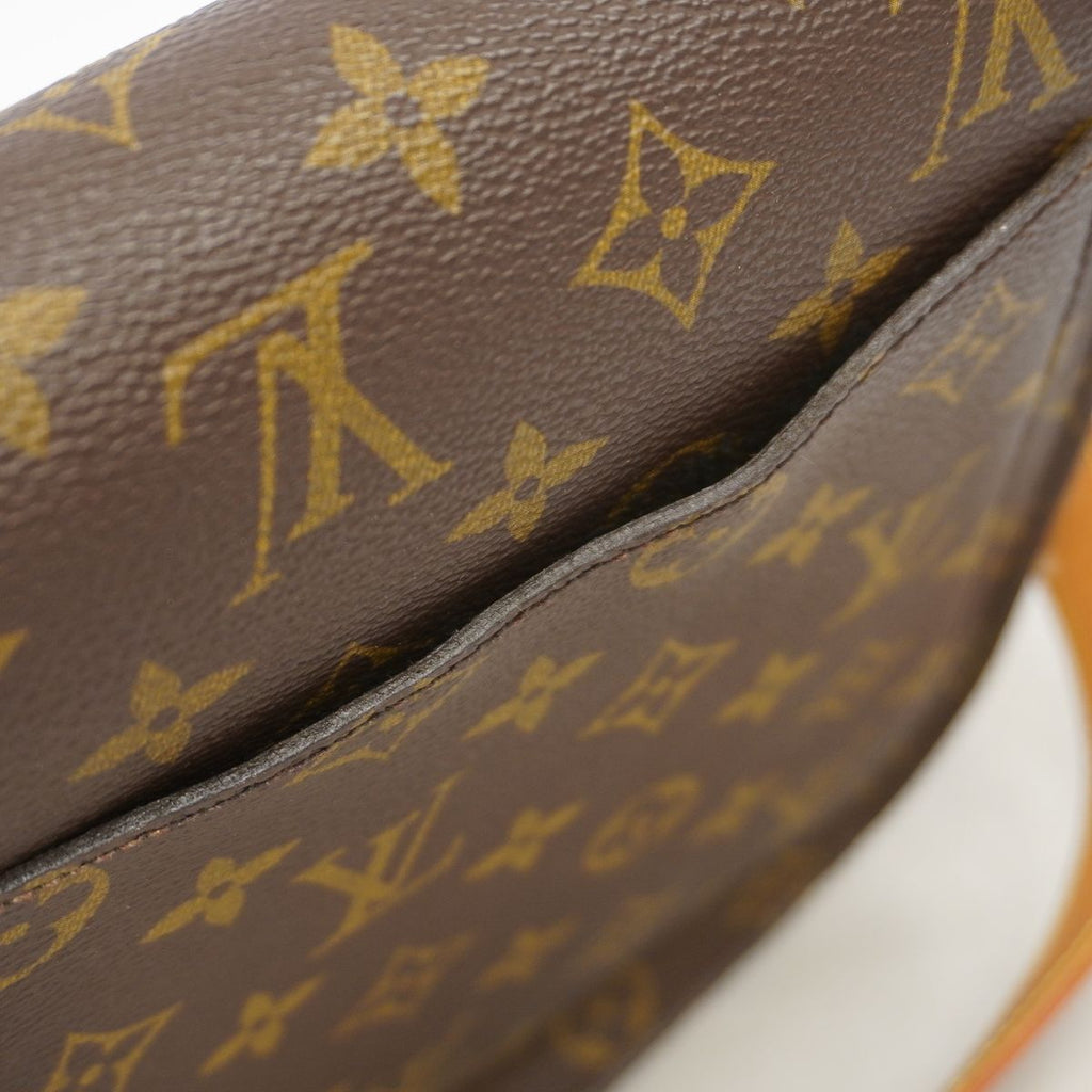 Louis Vuitton Shoulder Bag Monogram Saint-cloud GM Brown — view 8
