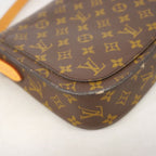 Louis Vuitton Shoulder Bag Monogram Saint-cloud GM Brown — view 6