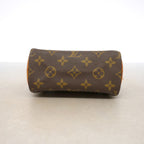Louis Vuitton Handbag Monogram Mini Speedy Brown 2-Way Bag — view 3