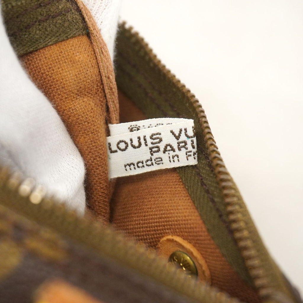 Louis Vuitton Handbag Monogram Mini Speedy Brown 2-Way Bag — view 5