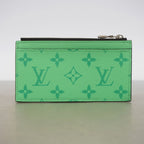 Louis Vuitton Taigarama Coin Card Holder Minty Green — view 5