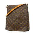 Louis Vuitton Shoulder Bag Monogram Musette Brown