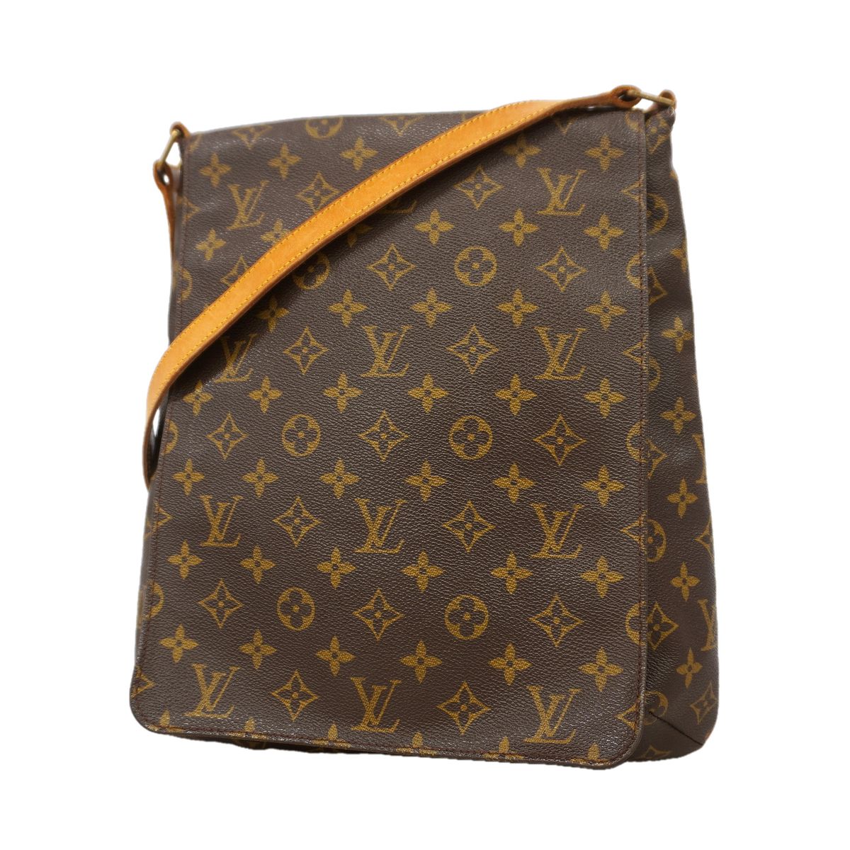 Louis Vuitton Shoulder Bag Monogram Musette Brown