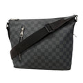 Louis Vuitton Shoulder Bag Damier Graphite Mick PM Black Gray