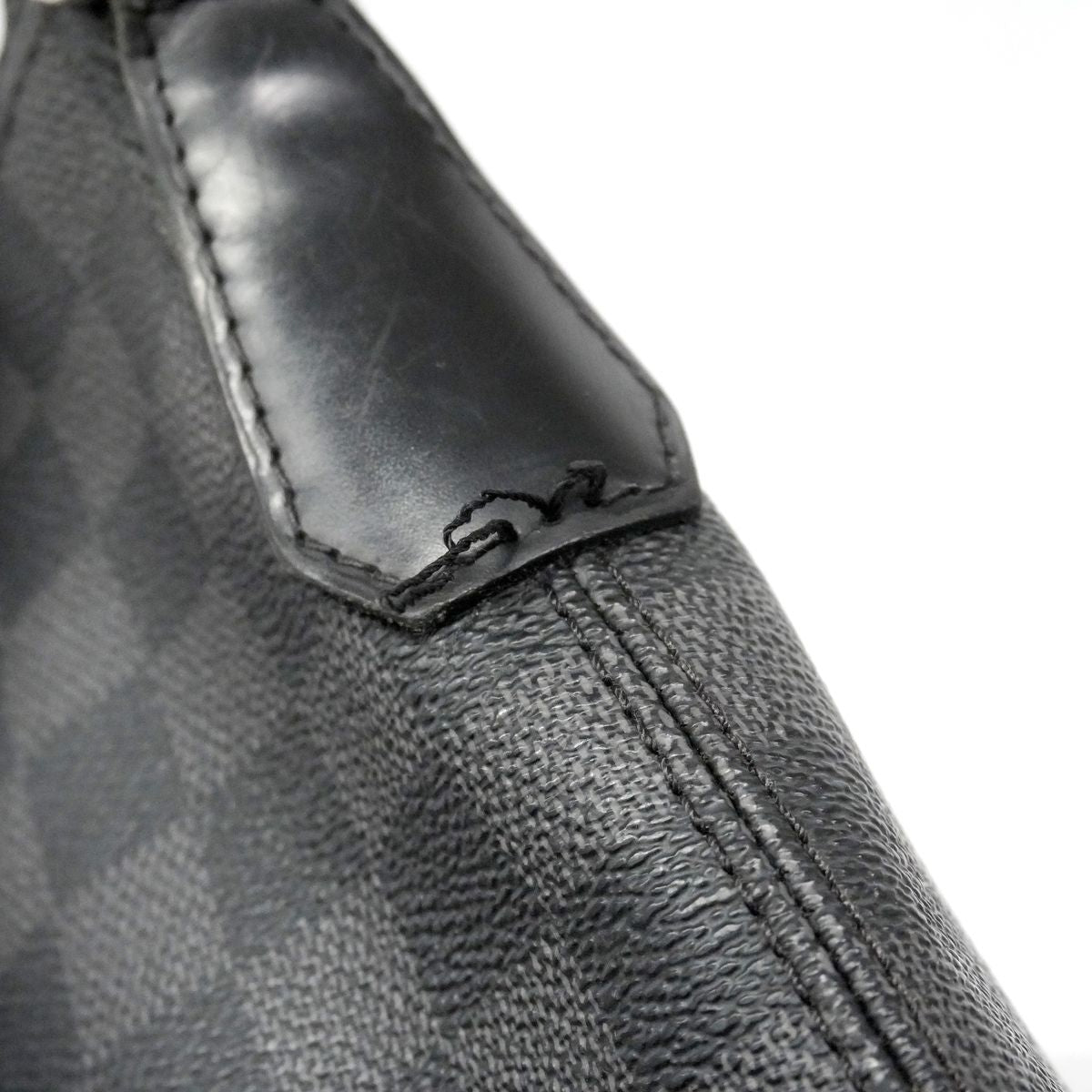 Louis Vuitton Shoulder Bag Damier Graphite Mick PM Black Gray — view 7