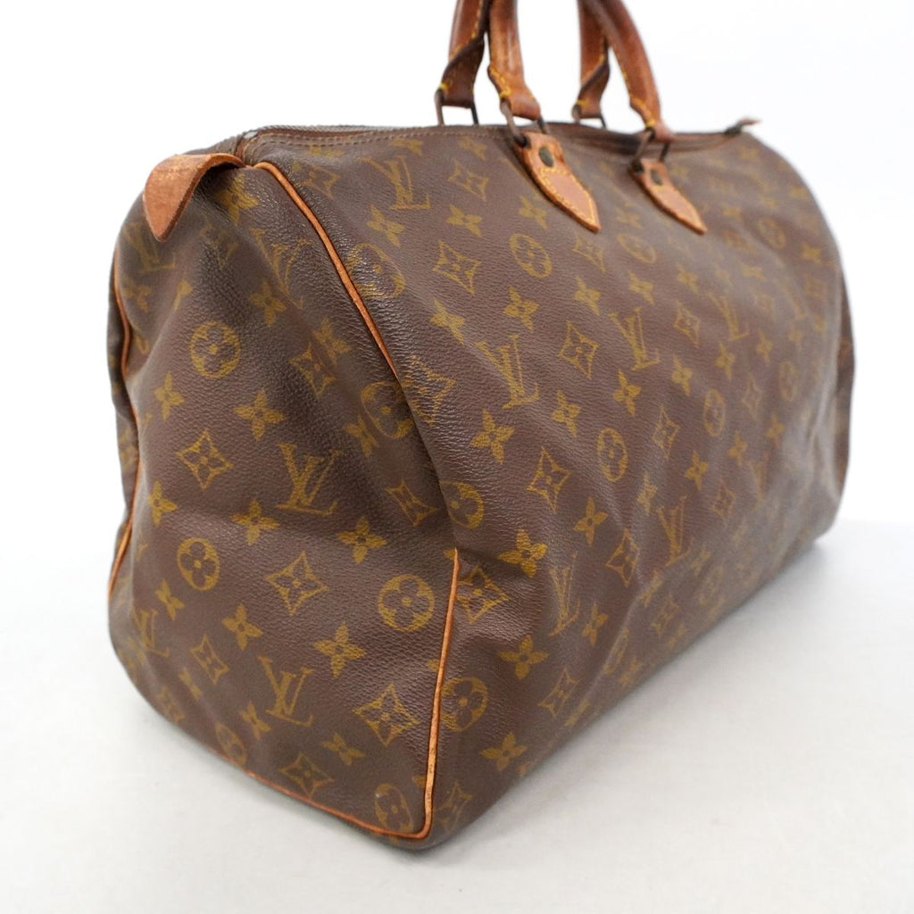 Louis Vuitton Handbag Monogram Speedy 40 Brown — view 2