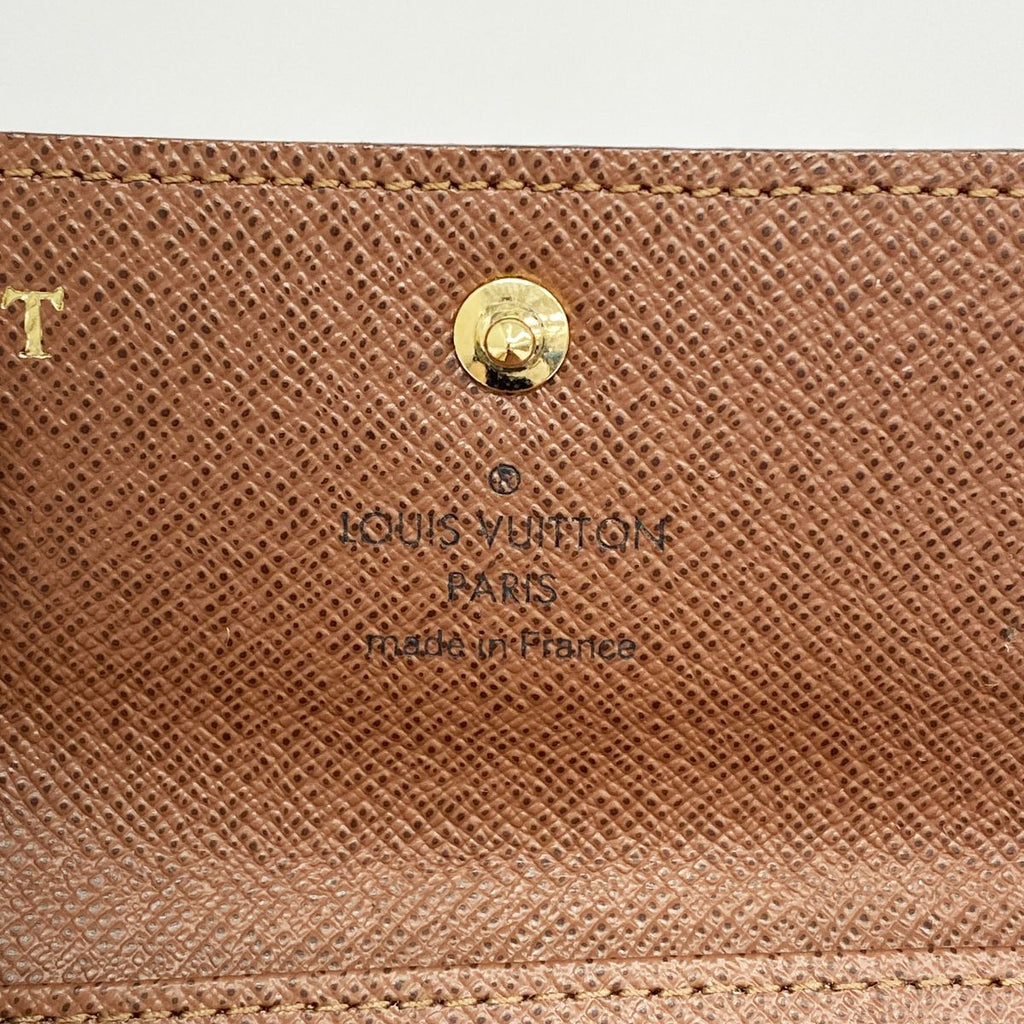 Louis Vuitton Key Case Monogram Multicles 4 Brown Key Holder — view 4