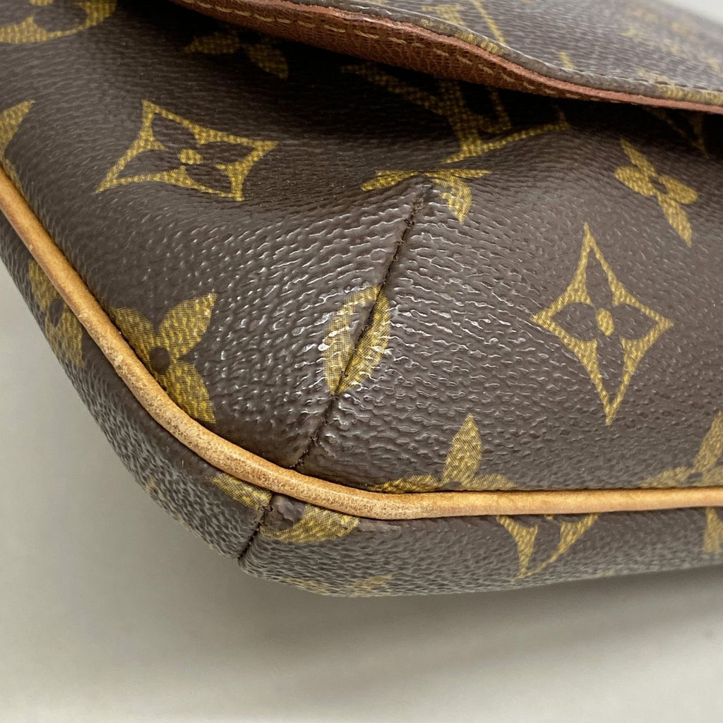 Louis Vuitton Shoulder Bag Monogram Musette Tango Short Strap Brown — view 7