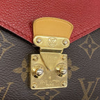 Louis Vuitton Shoulder Bag Monogram Pallas Chain Brown Cerise — view 8