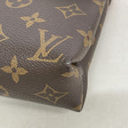 Louis Vuitton Shoulder Bag Monogram Pallas Chain Brown Cerise — view 6