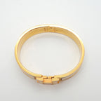 Hermes Bangle Clic Clac PM Gold Plated Bracelet — view 3