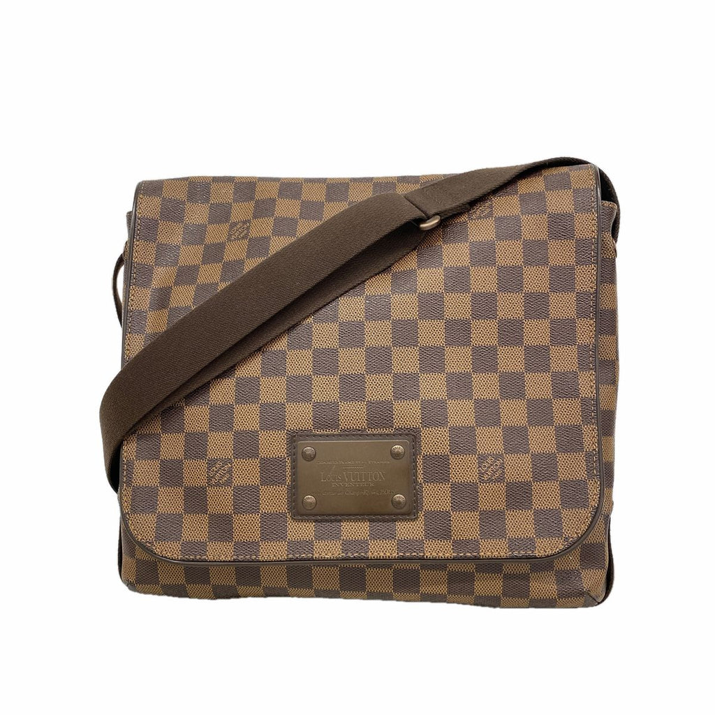 Louis Vuitton Shoulder Bag Damier Brooklyn MM Ebene
