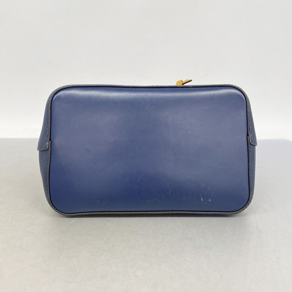 Louis Vuitton Shoulder Bag Epi Neo Noe BB Indigo Saffron — view 3