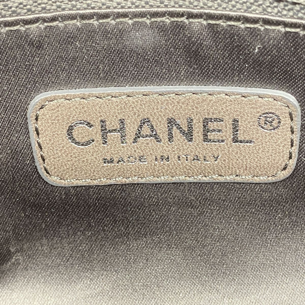 Chanel Shoulder Bag Bubble Quilt Nylon Purple Silver — view 5