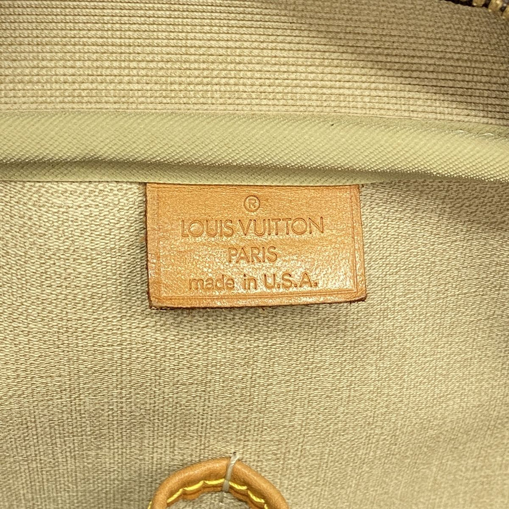 Louis Vuitton Handbag Monogram Deauville Brown — view 5
