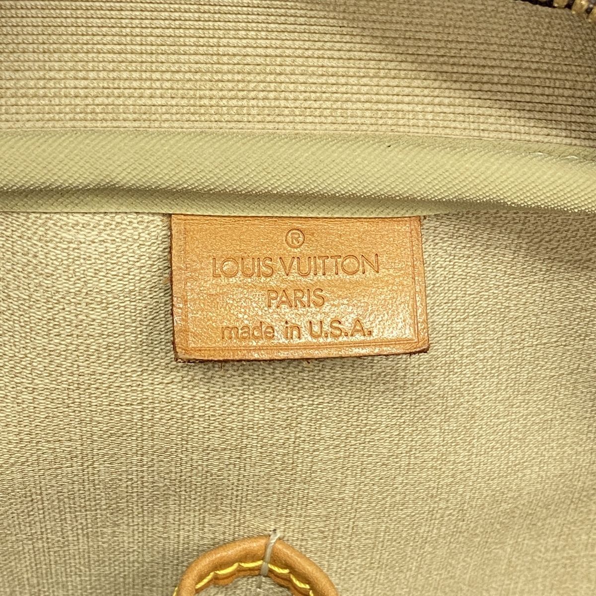 Louis Vuitton Handbag Monogram Deauville Brown — view 5