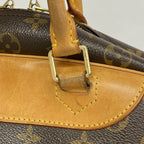 Louis Vuitton Handbag Monogram Deauville Brown — view 8